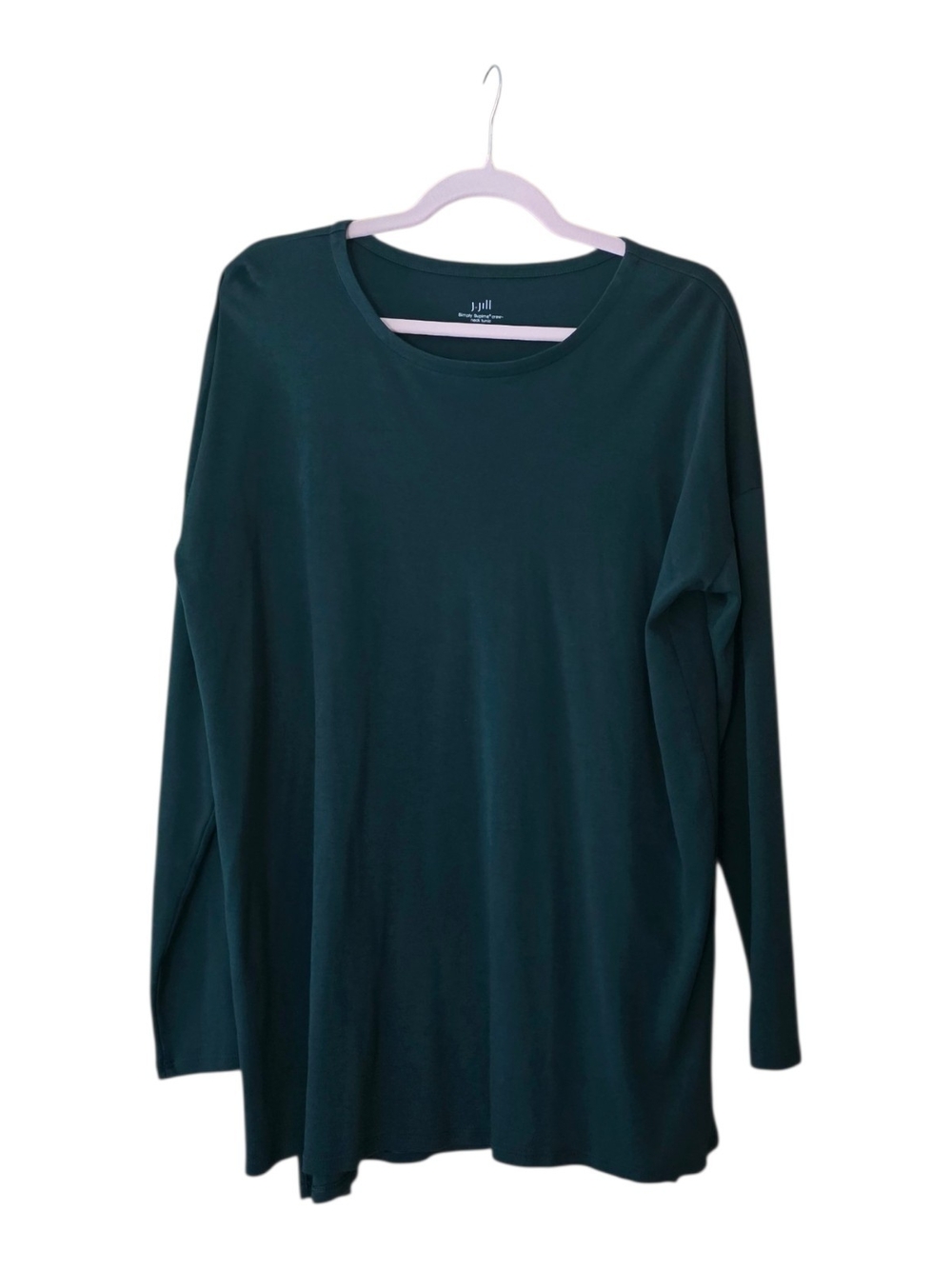J Jill Lot Of 2 Long Sleeve Tunic Pullover Shirts Size Large Classic Basics. - Picture 2 of 14